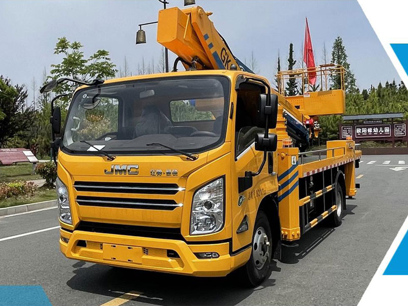 江鈴26米黃牌高空作業(yè)車(chē)